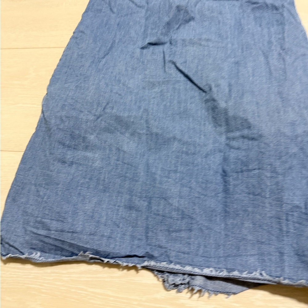 Madewell Button Down Chambray Shirt Dress - Picture 10 of 10